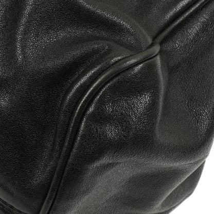 Miu Miu Vitello Lux Schwarze Schleifen-Umhängetasche