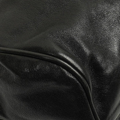 Miu Miu Vitello Lux Schwarze Schleifen-Umhängetasche