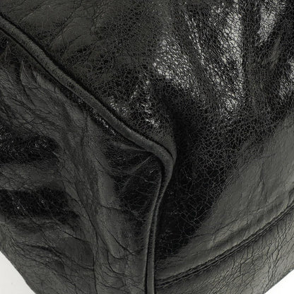Miu Miu Vitello Lux Schwarze Schleifen-Umhängetasche