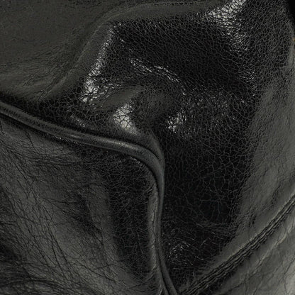 Miu Miu Vitello Lux Schwarze Schleifen-Umhängetasche