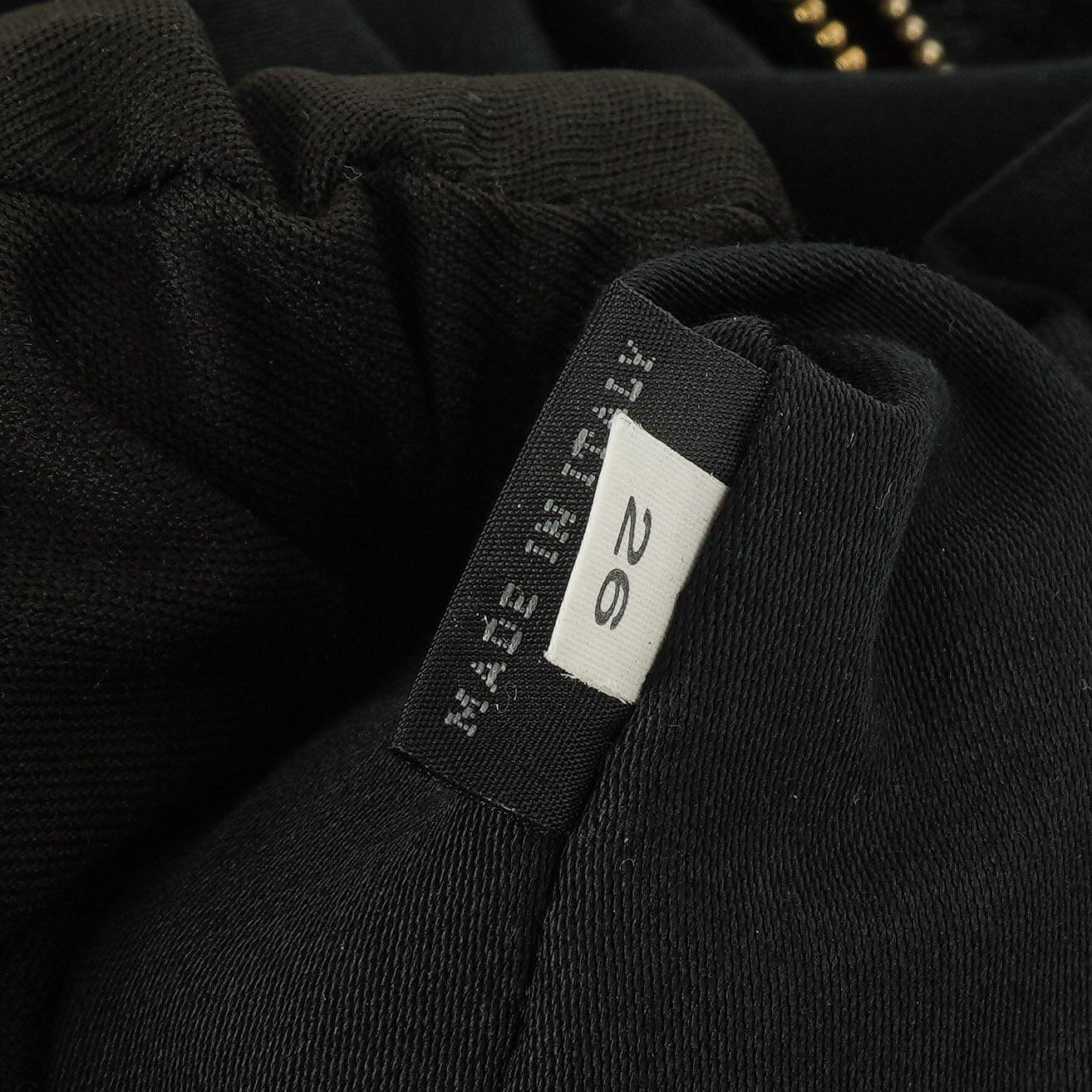 Miu Miu Vitello Lux Schwarze Schleifen-Umhängetasche