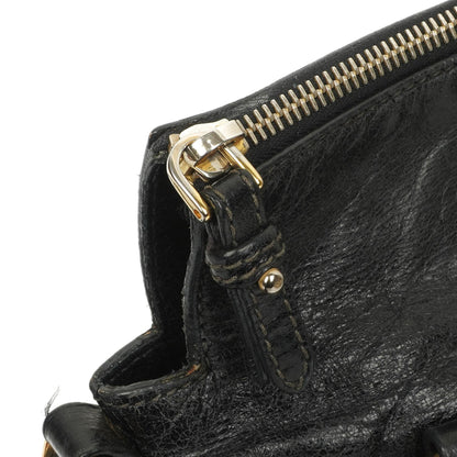 Miu Miu Vitello Lux Mini Schleifen Satchel Tasche Schwarz