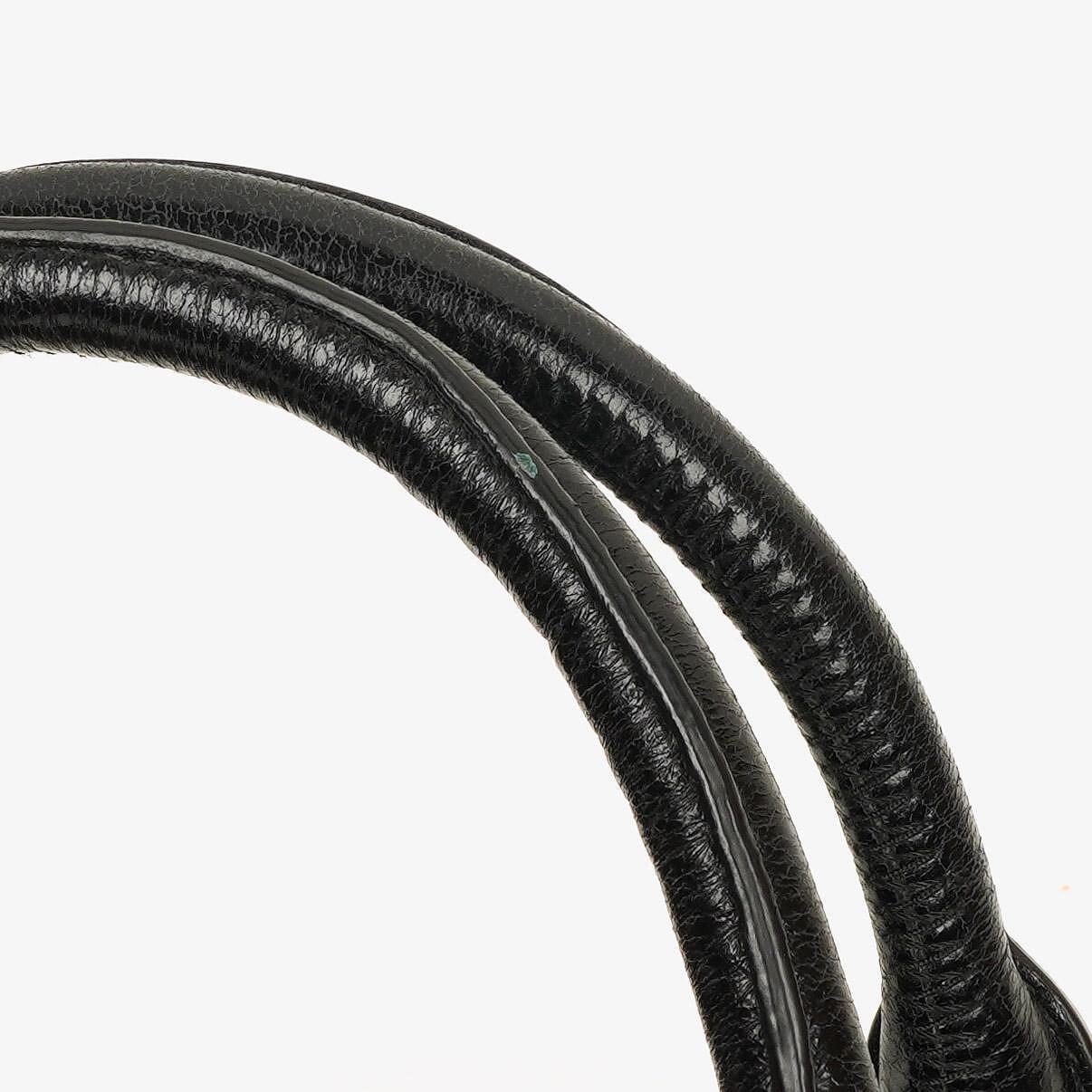 Miu Miu Vitello Lux kleine Bow Satchel-Tasche in Schwarz