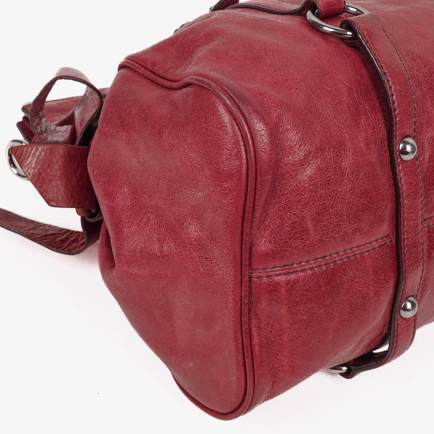 Miu Miu Vitello Lux Bow Satchel Tasche