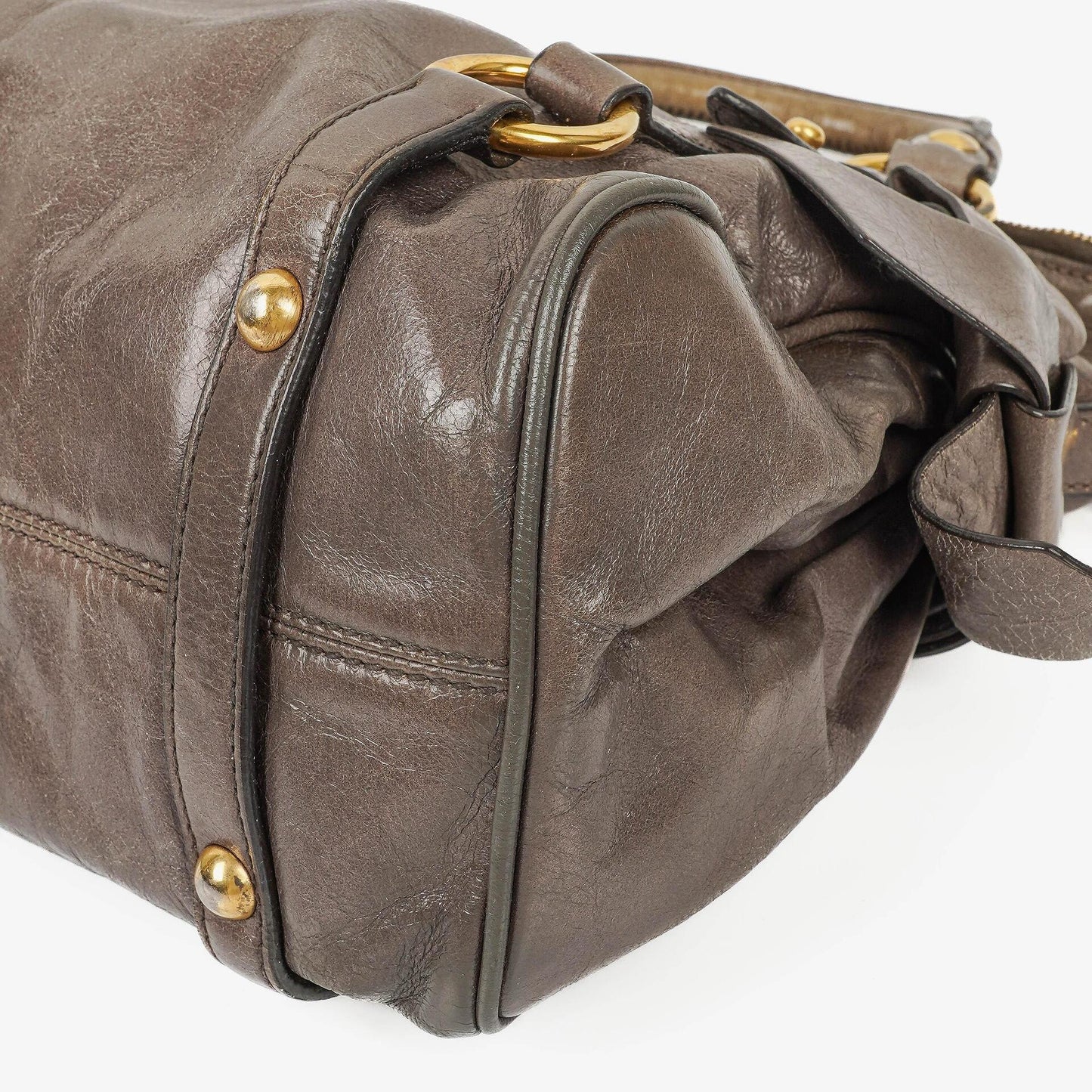 Miu Miu Vitello Lux Schleifen Satchel Tasche