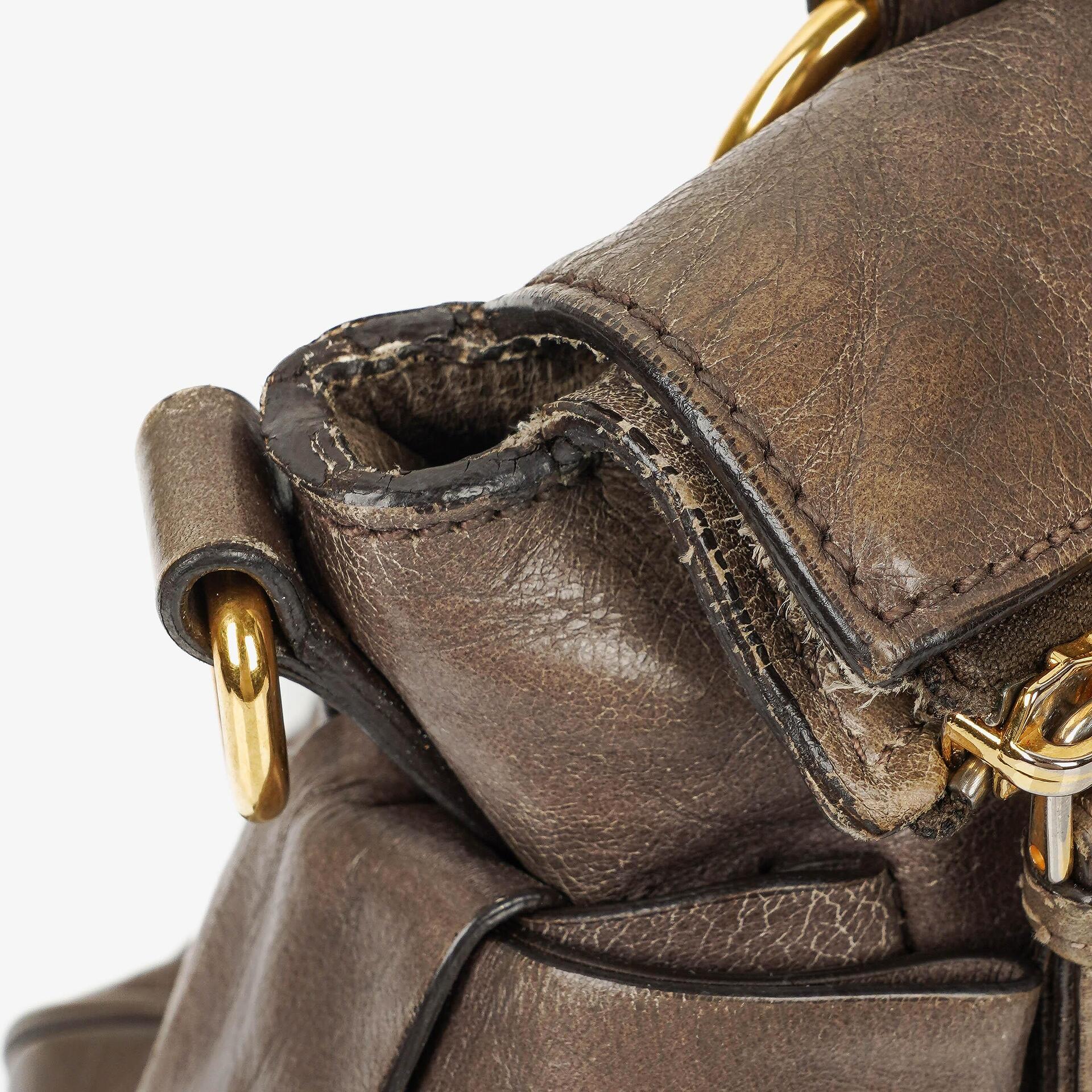 Miu Miu Vitello Lux Schleifen Satchel Tasche