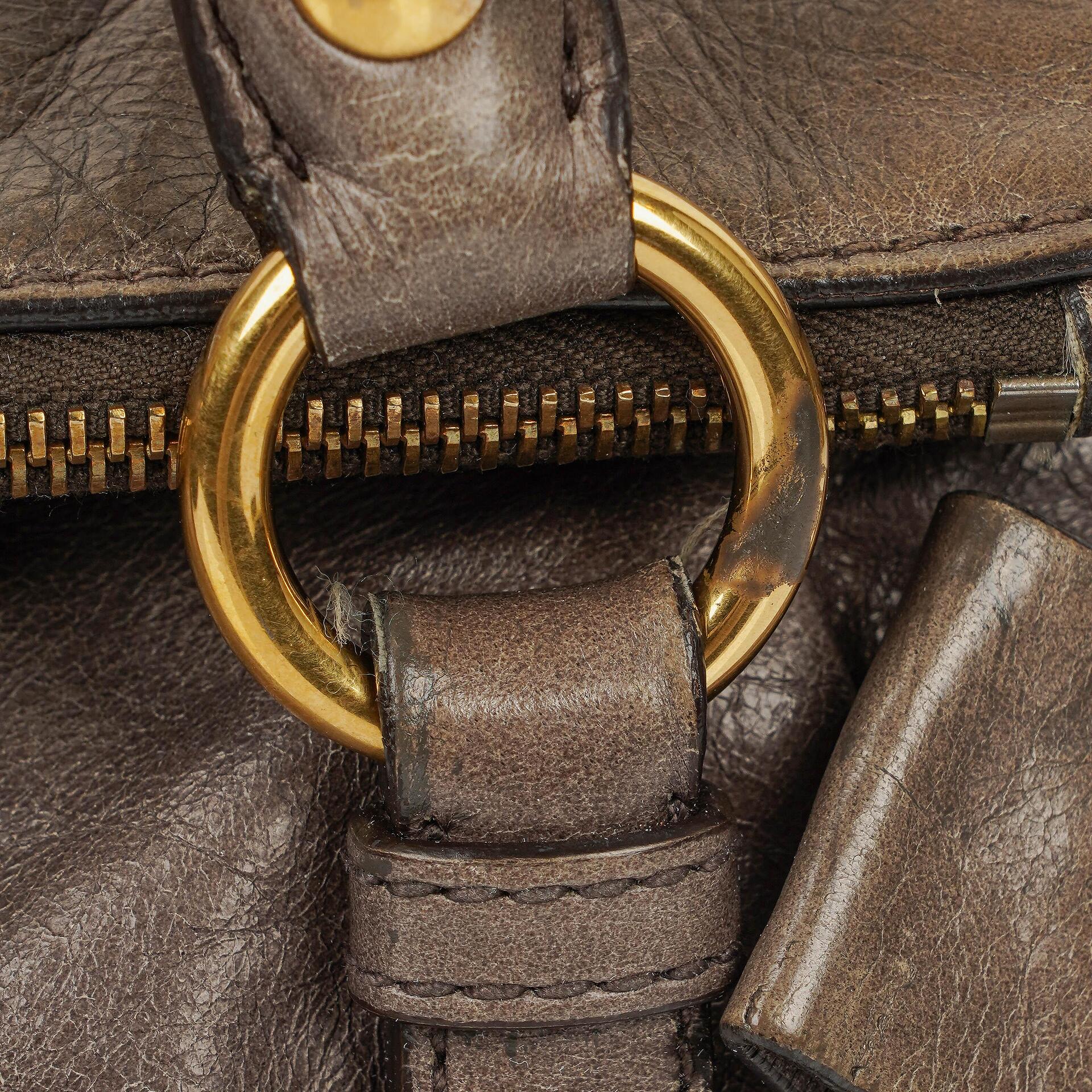 Miu Miu Vitello Lux Schleifen Satchel Tasche