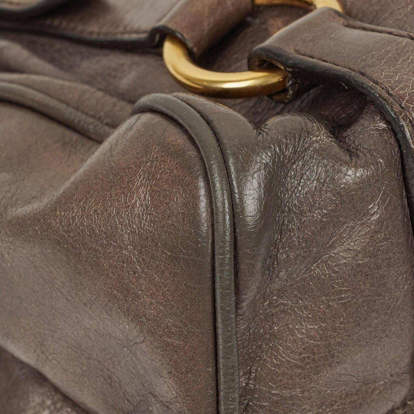 Miu Miu Vitello Lux Schleifen Satchel Tasche