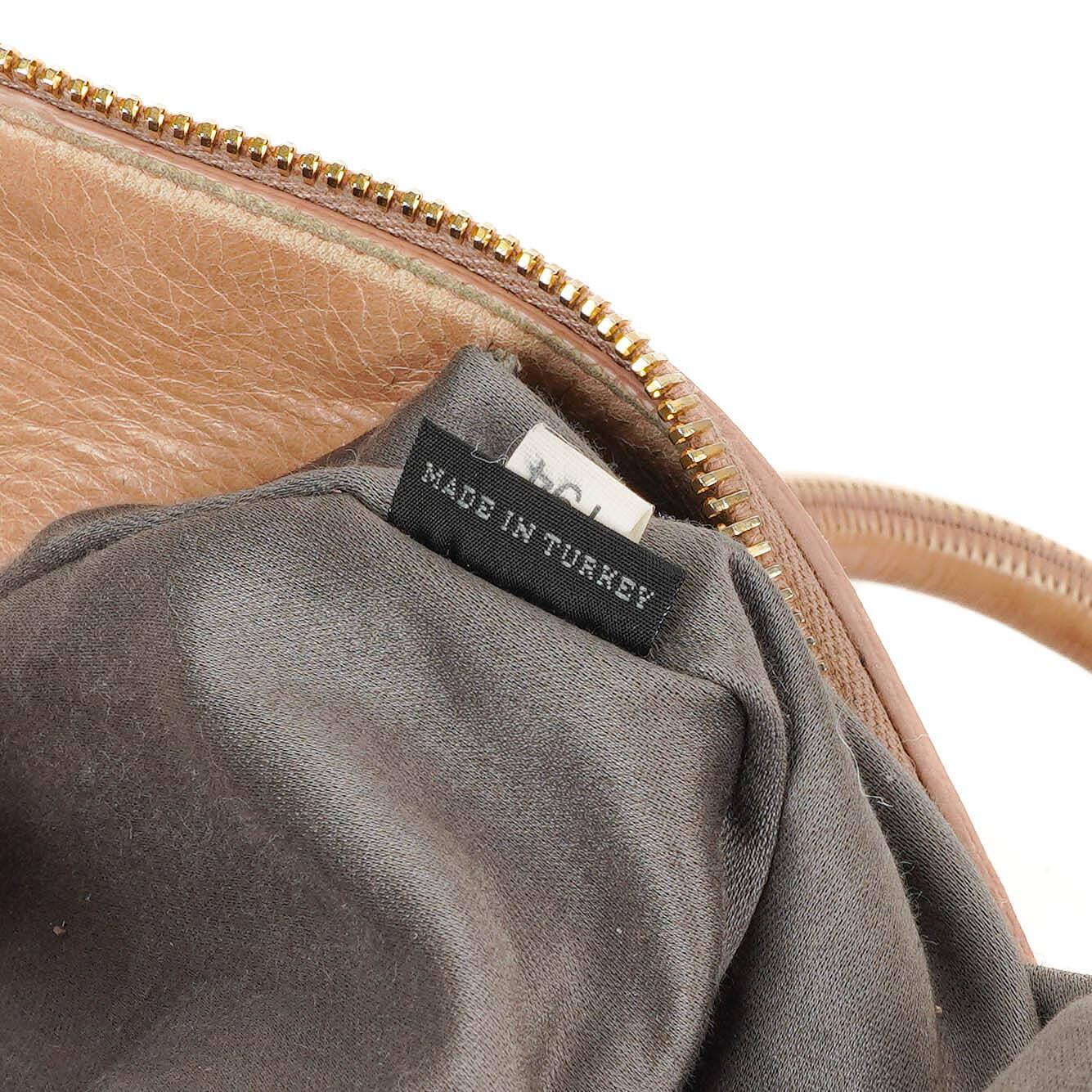 Miu Miu Vitello Lux Kleine Schleifen Satchel Tasche Cipria