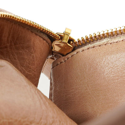 Miu Miu Vitello Lux Kleine Schleifen Satchel Tasche Cipria