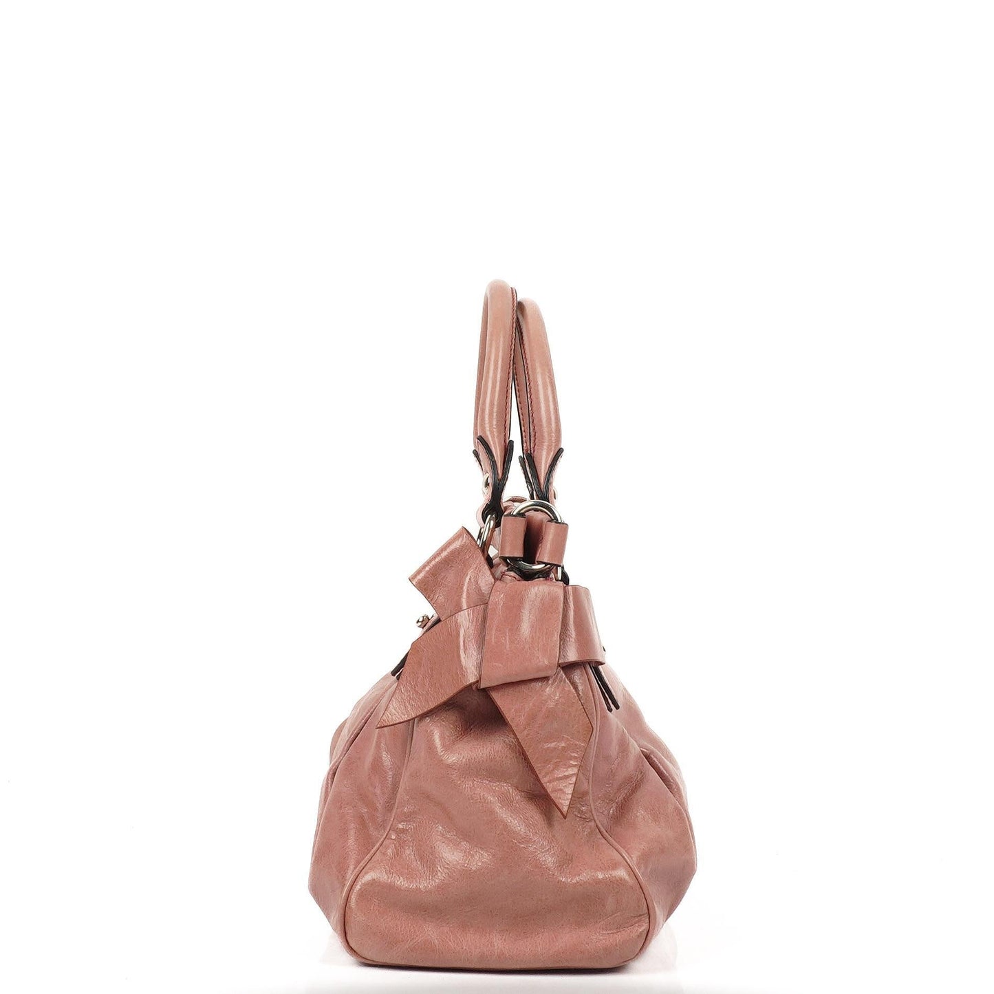 Miu Miu Vitello Lux Loto Satchel Bag Sehr gut