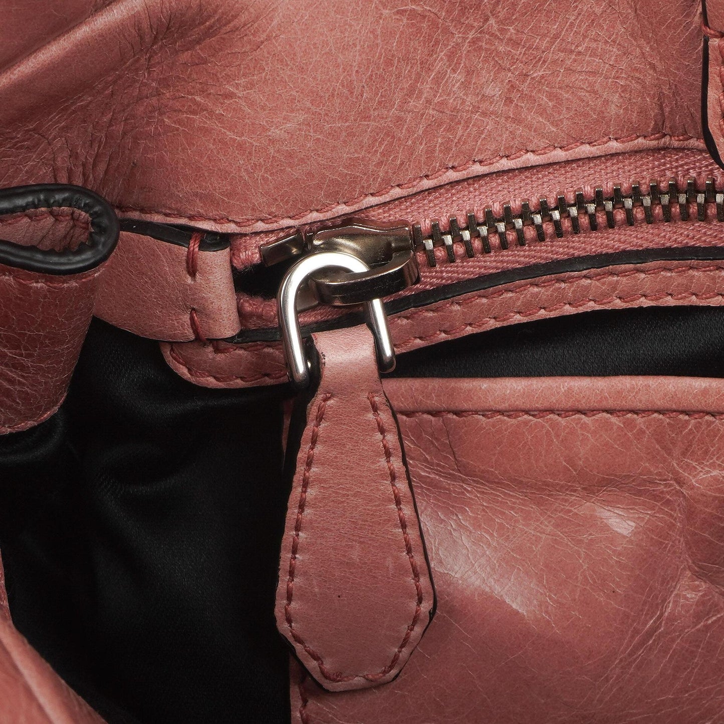 Miu Miu Vitello Lux Loto Satchel Bag Sehr gut