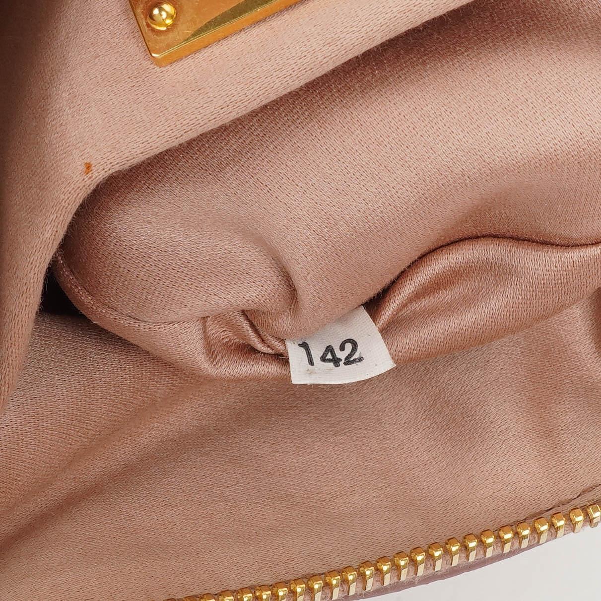 Miu Miu Vitello Lux Mughetto Bow Bag
