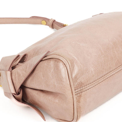 Miu Miu Vitello Lux Mughetto Bow Bag