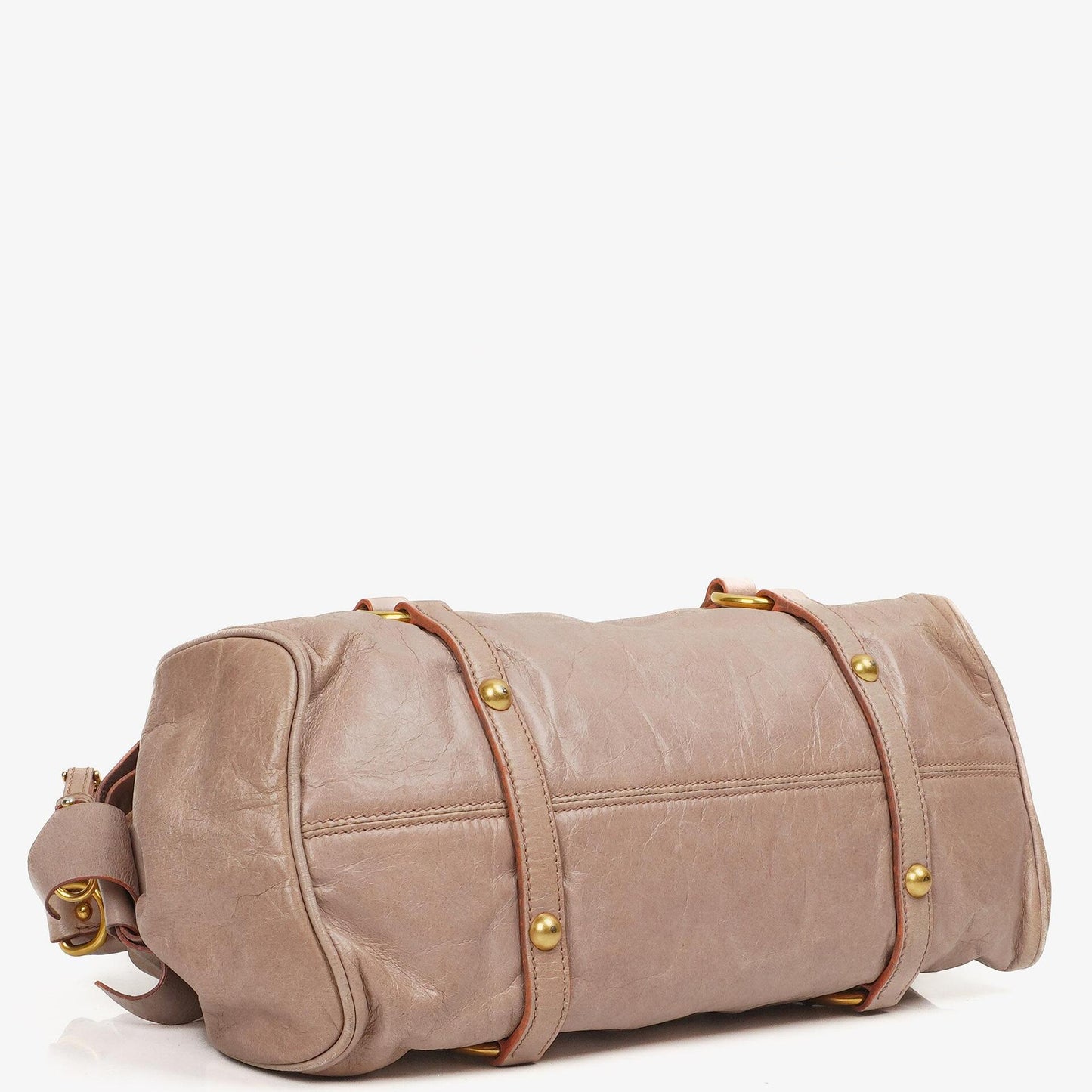 Miu Miu Vitello Lux Mughetto Satchel Tasche