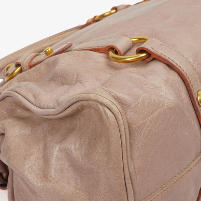 Miu Miu Vitello Lux Mughetto Satchel Tasche