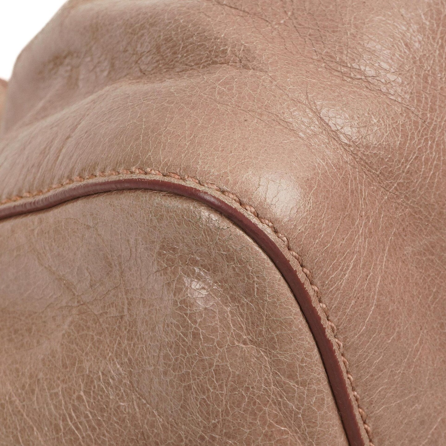 Miu Miu Vitello Lux Satchel Tasche Mughetto