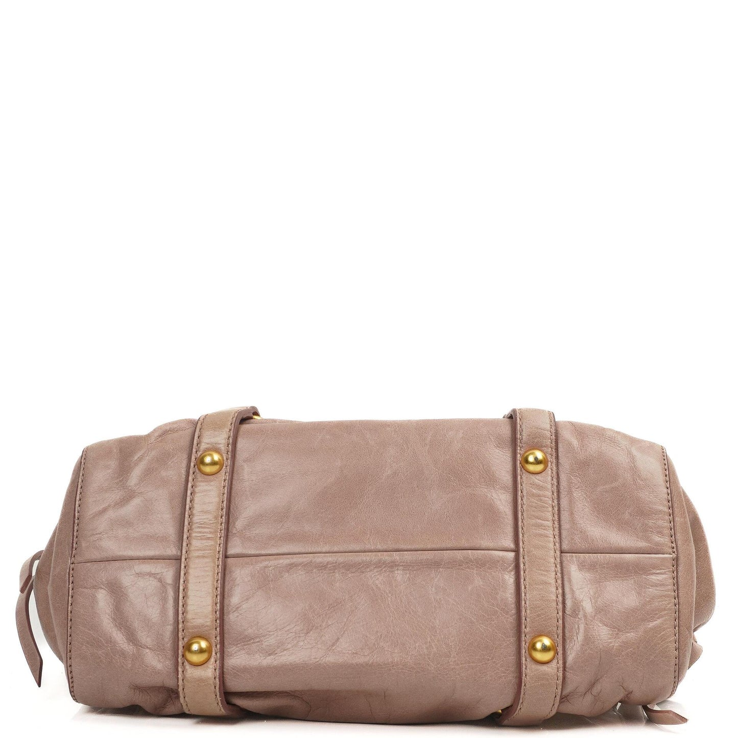 Miu Miu Vitello Lux Satchel Tasche Mughetto