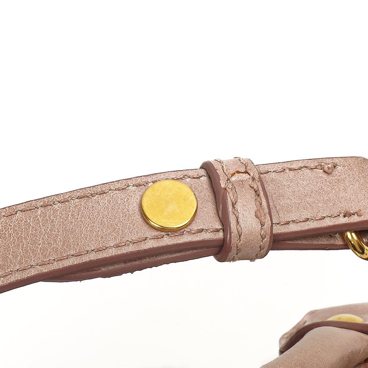 Miu Miu Vitello Lux Satchel Tasche Mughetto