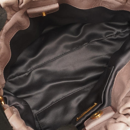 Miu Miu Vitello Lux Satchel Tasche Mughetto