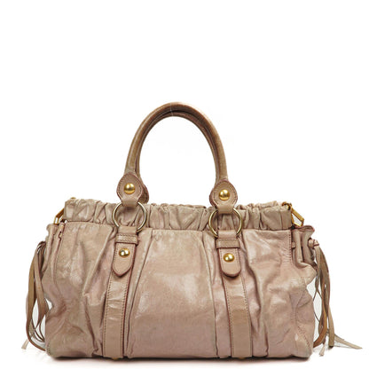 Miu Miu Vitello Lux Mughetto Umhängetasche