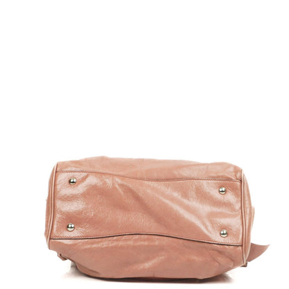 Miu Miu Vitello Lux Pink Satchel Tasche