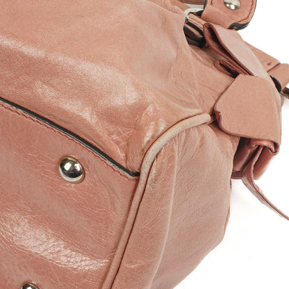 Miu Miu Vitello Lux Pink Satchel Tasche