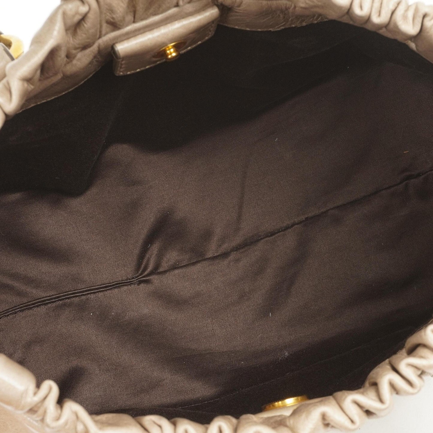 Miu Miu Vitello Lux Pomice Satchel Tasche