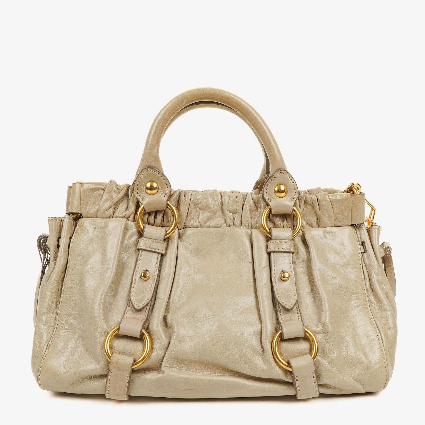 Miu Miu Vitello Lux Satchel Tasche