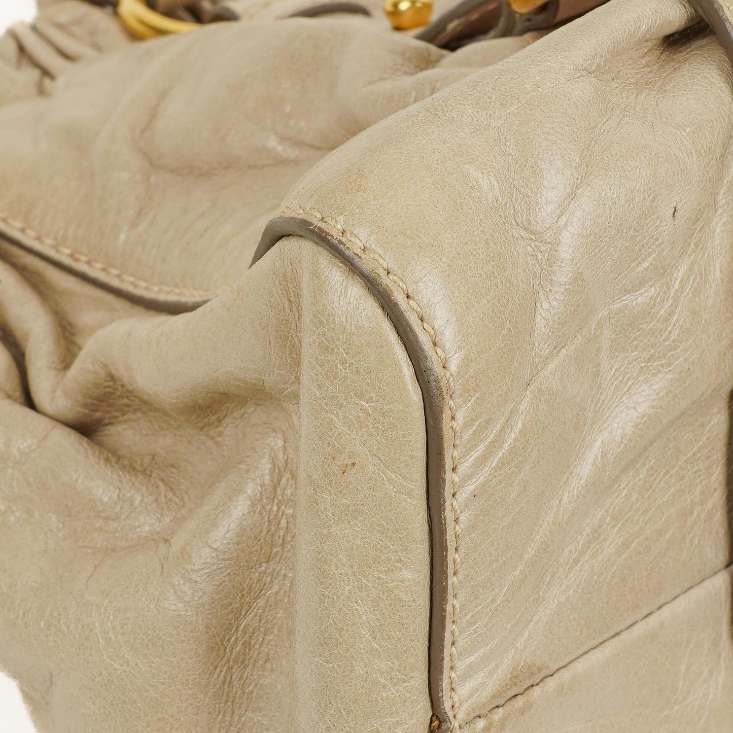 Miu Miu Vitello Lux Satchel Tasche