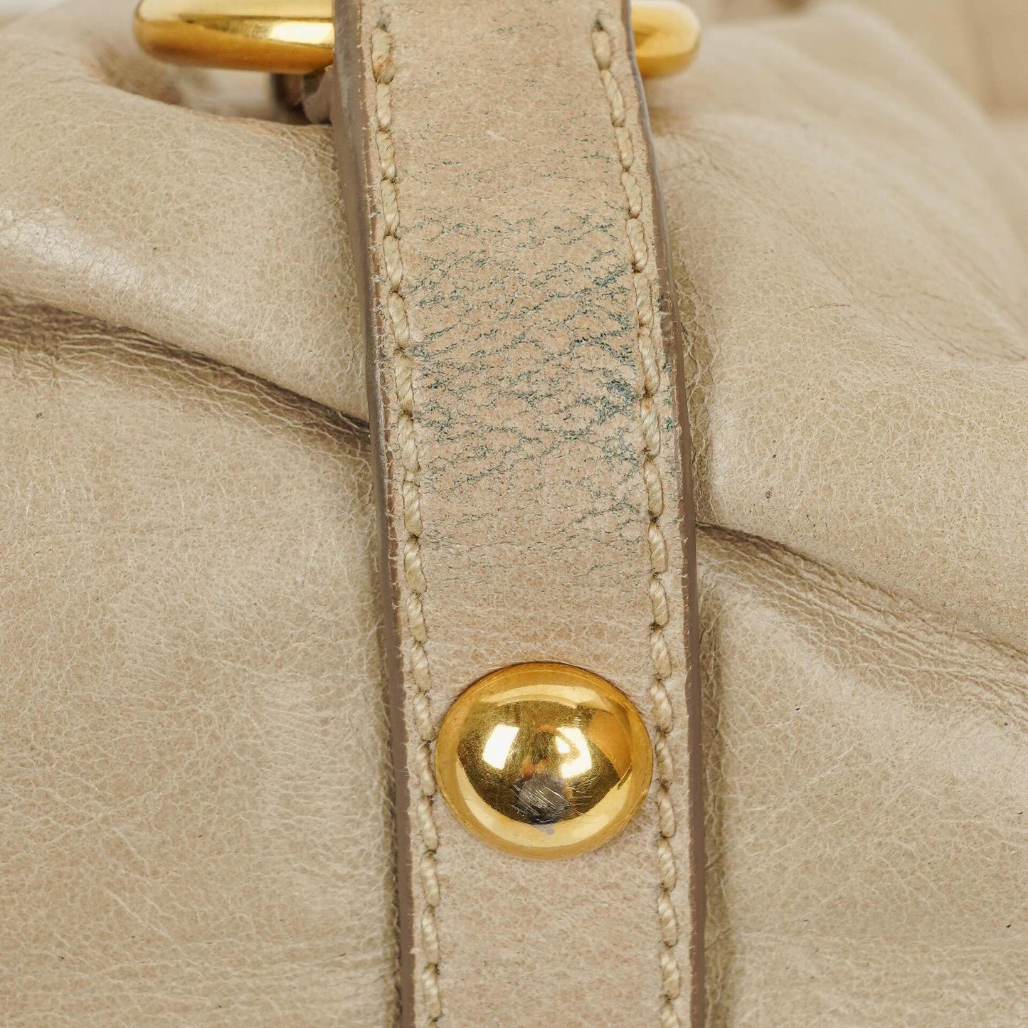 Miu Miu Vitello Lux Satchel Tasche