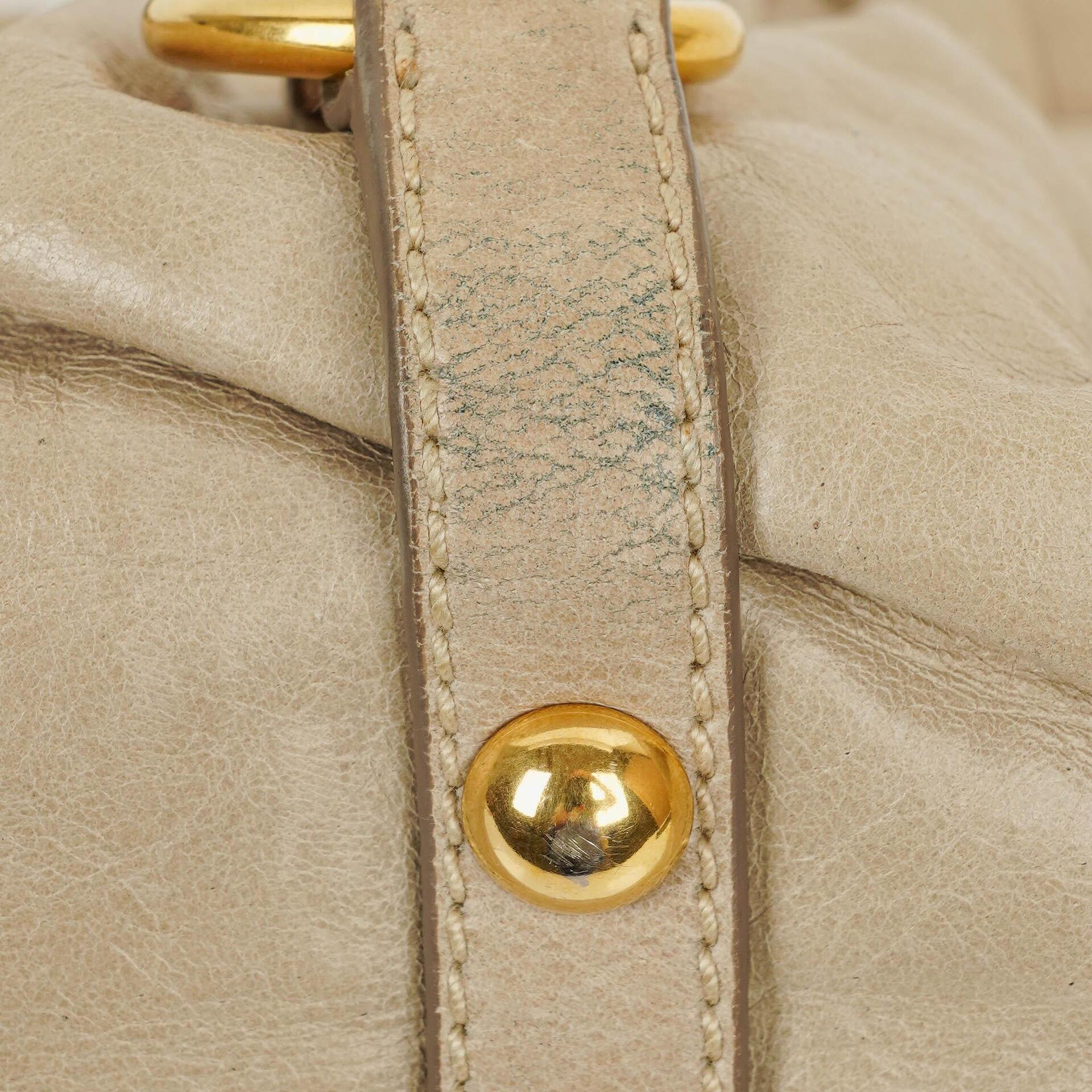 Miu Miu Vitello Lux Satchel Tasche