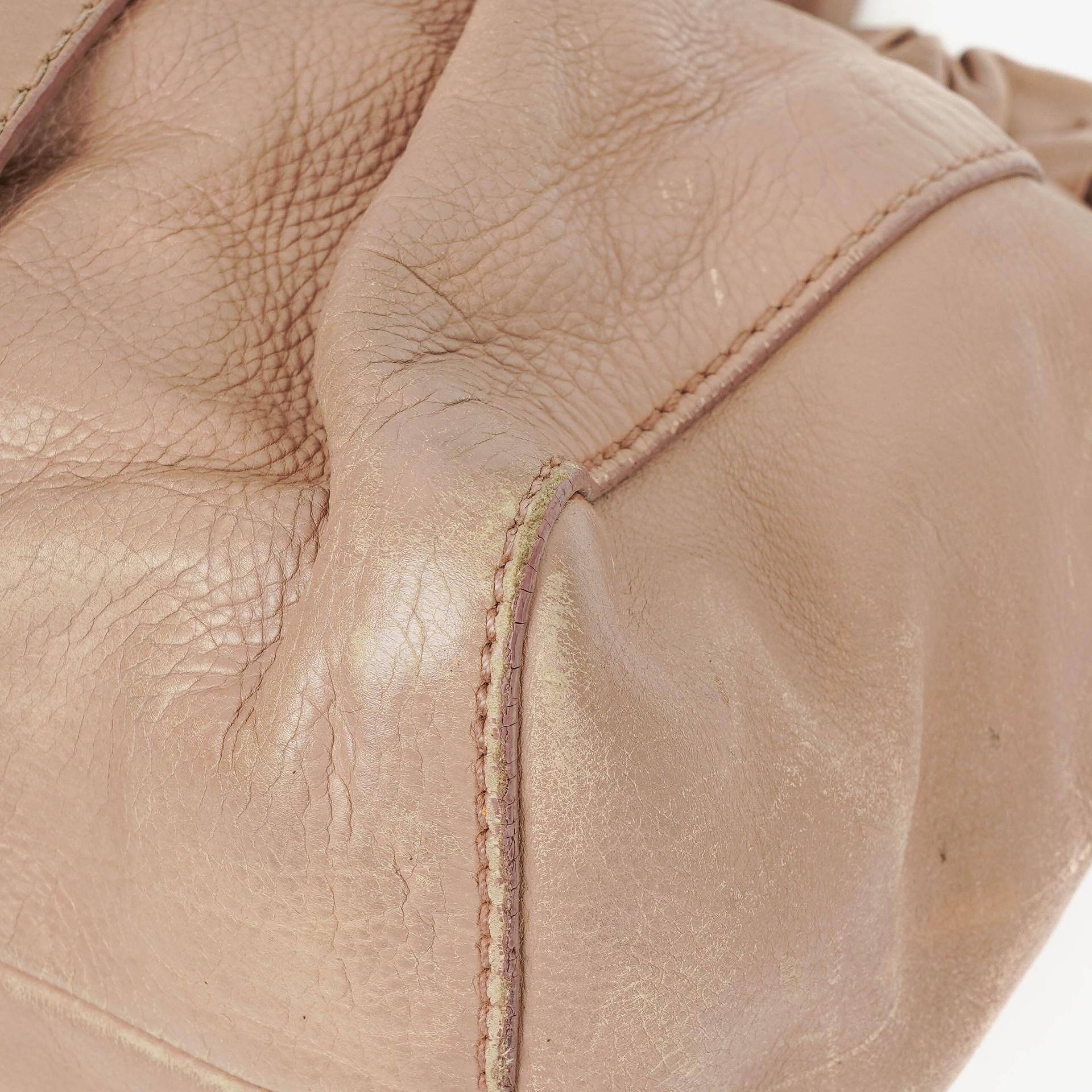 Miu Miu Vitello Lux Satchel Tasche