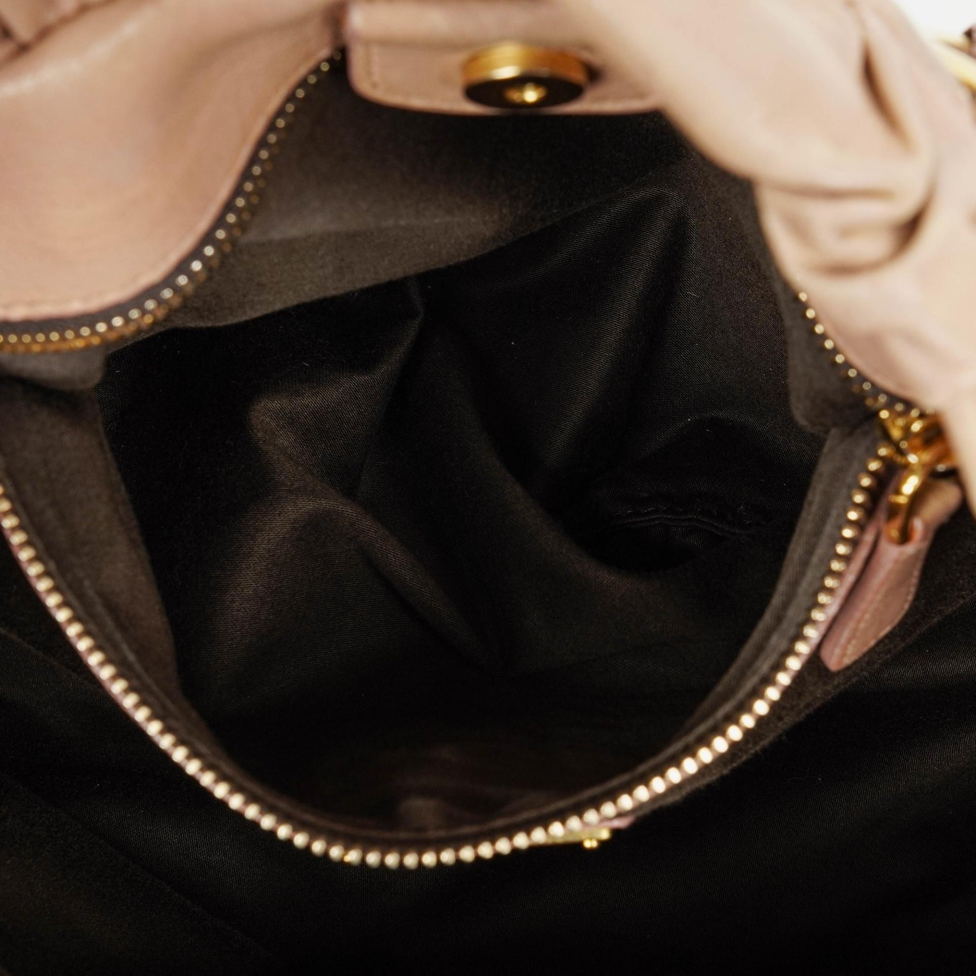 Miu Miu Vitello Lux Satchel Tasche