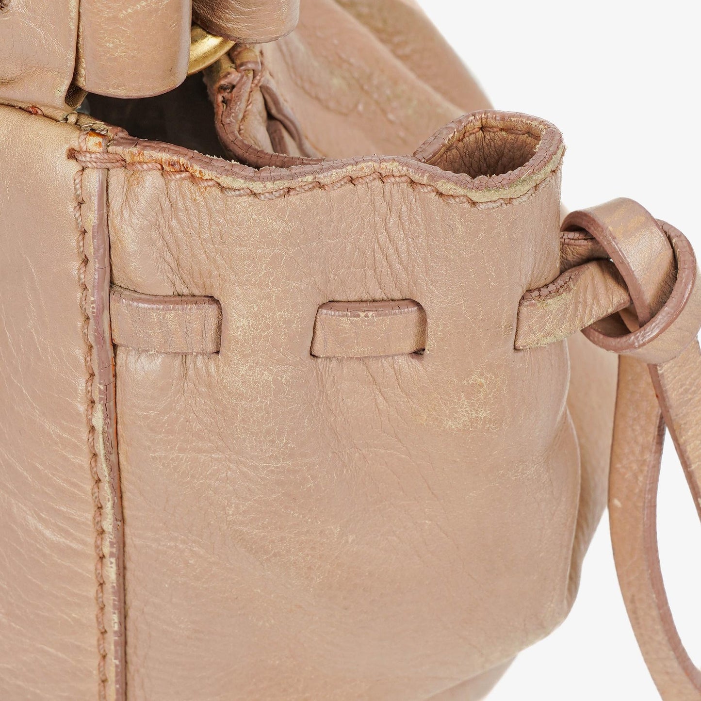 Miu Miu Vitello Lux Satchel Tasche