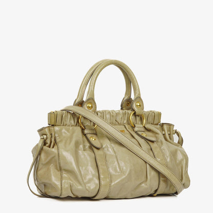 Miu Miu Vitello Lux Satchel Tasche