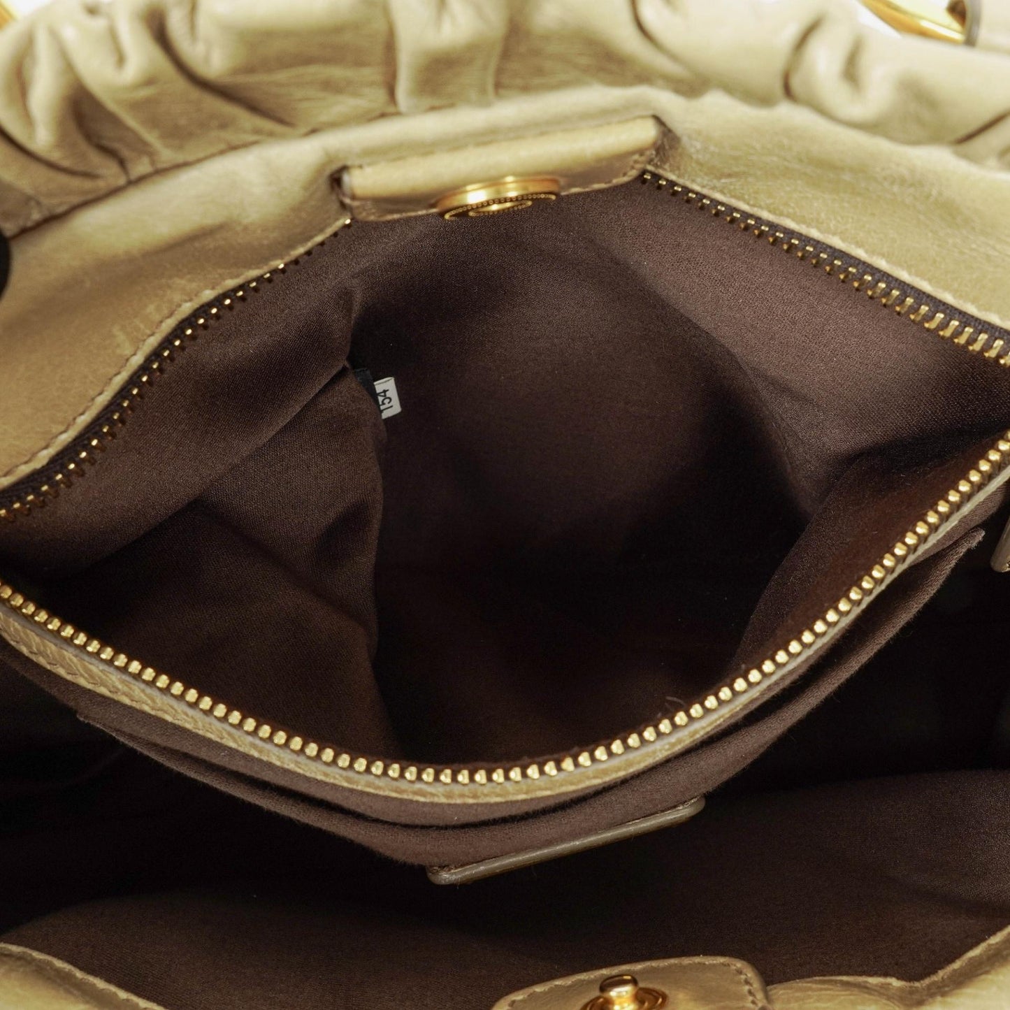 Miu Miu Vitello Lux Satchel Tasche