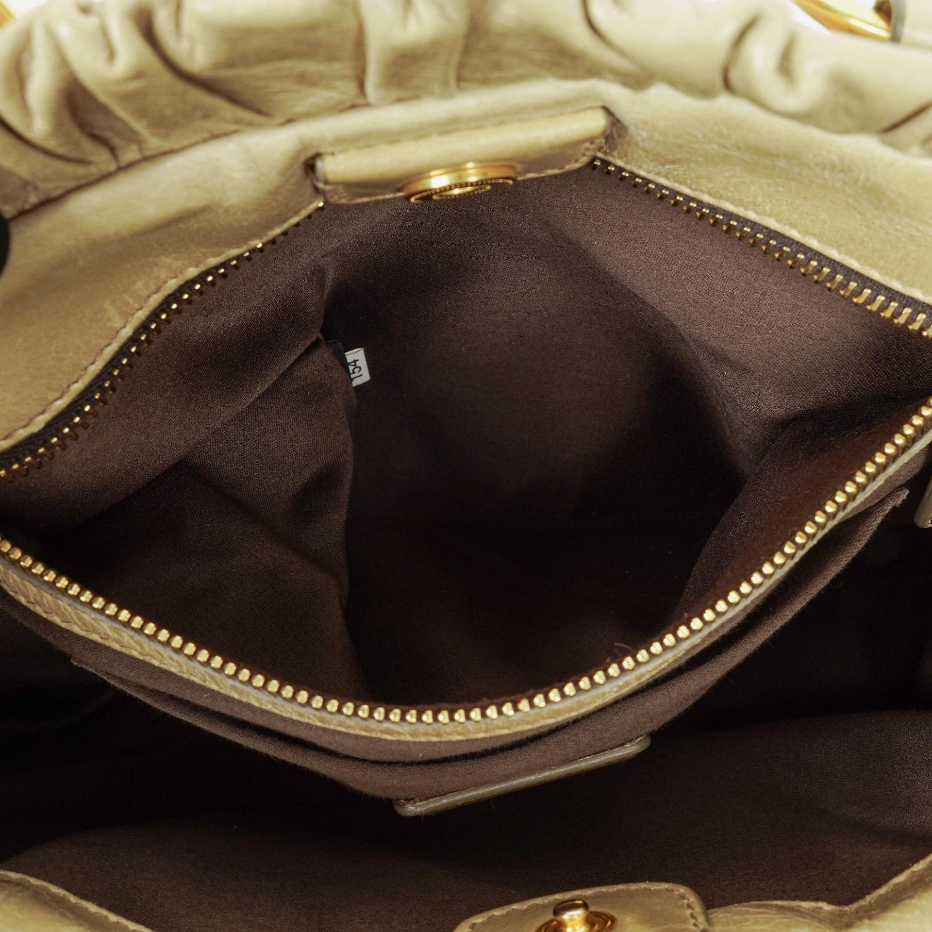 Miu Miu Vitello Lux Satchel Tasche