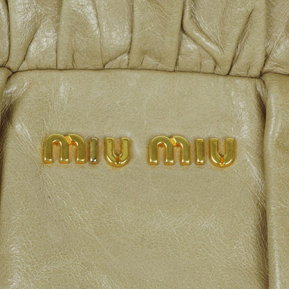 Miu Miu Vitello Lux Satchel Tasche