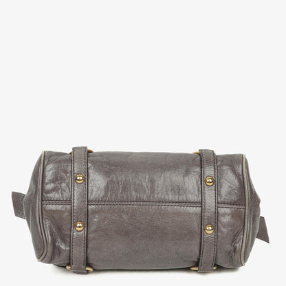 Miu Miu Vitello Lux Small Bow Satchel Tasche