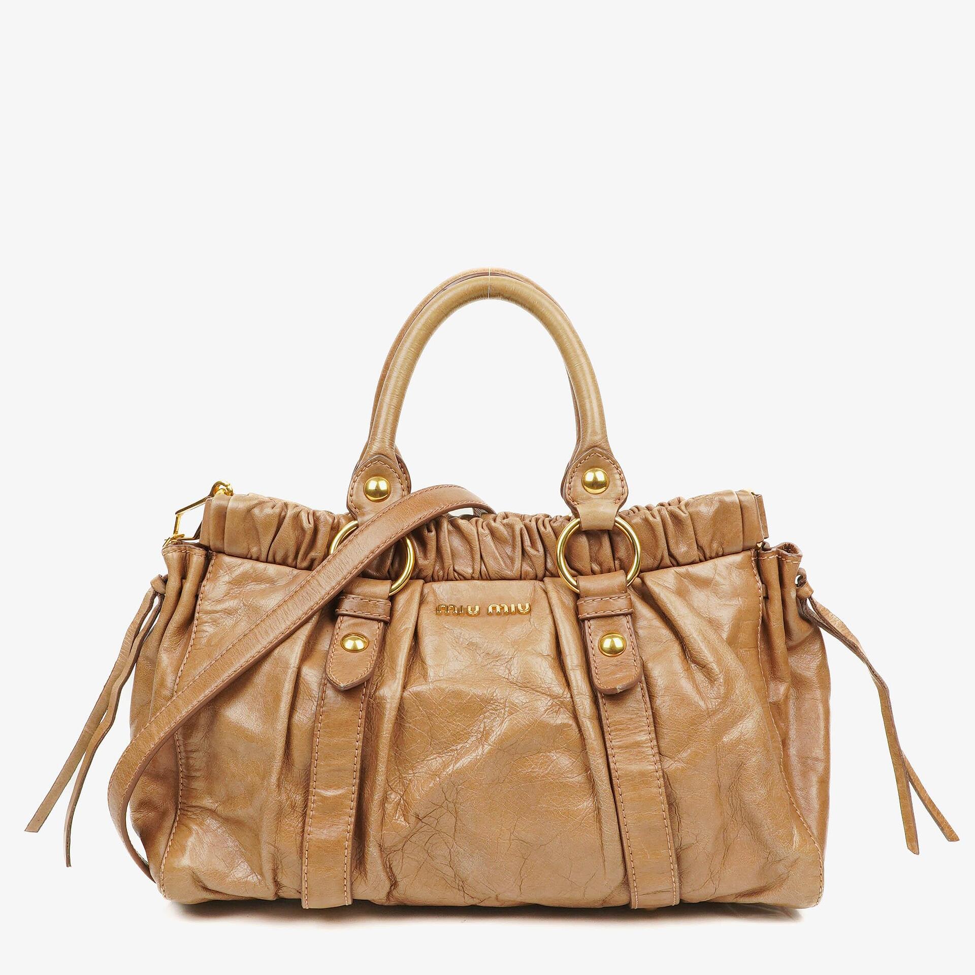 Miu Miu Vitello Satchel Tasche