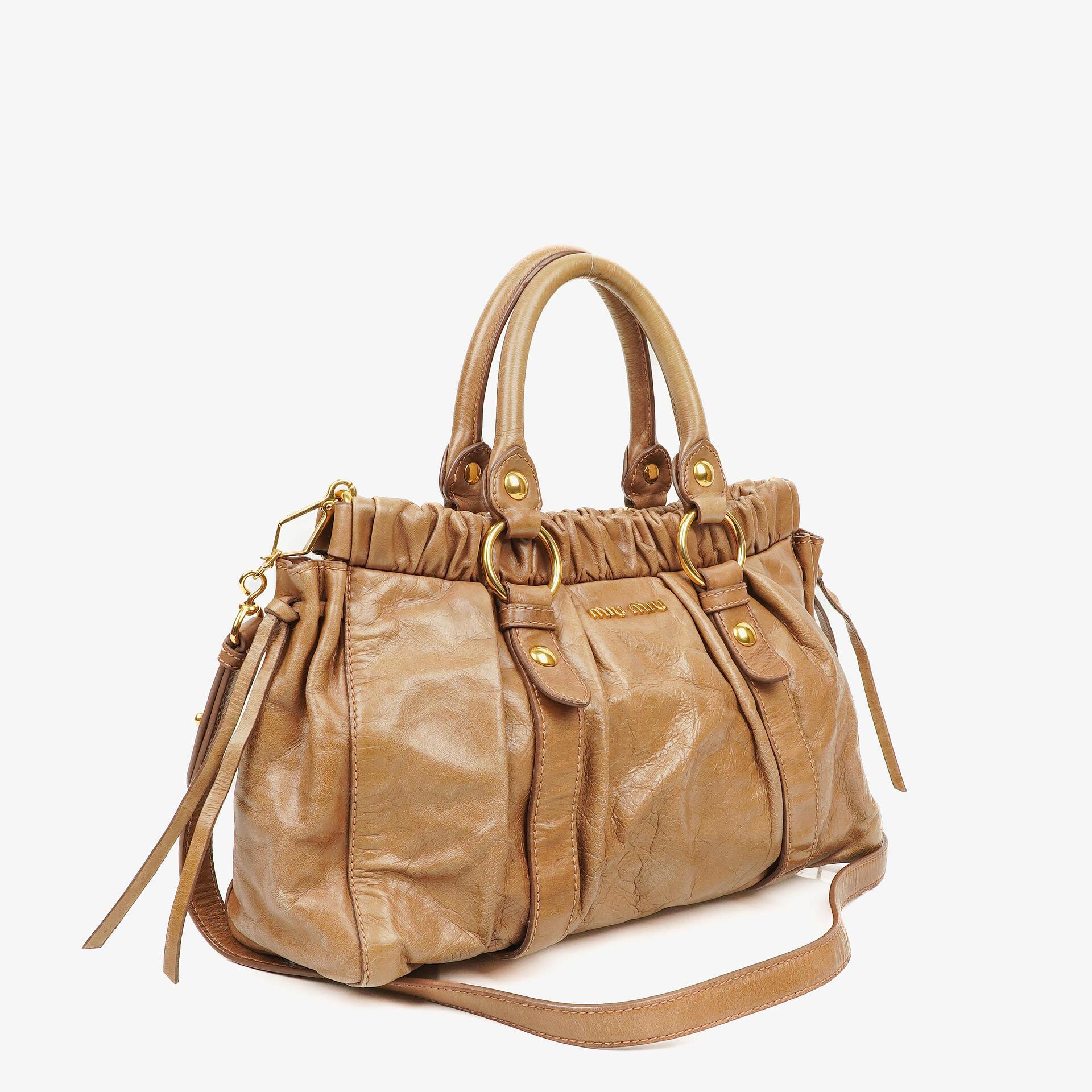 Miu Miu Vitello Satchel Tasche