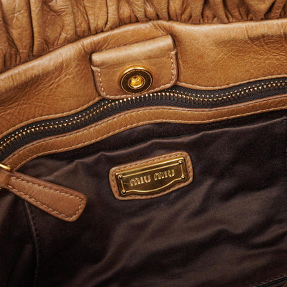 Miu Miu Vitello Satchel Tasche