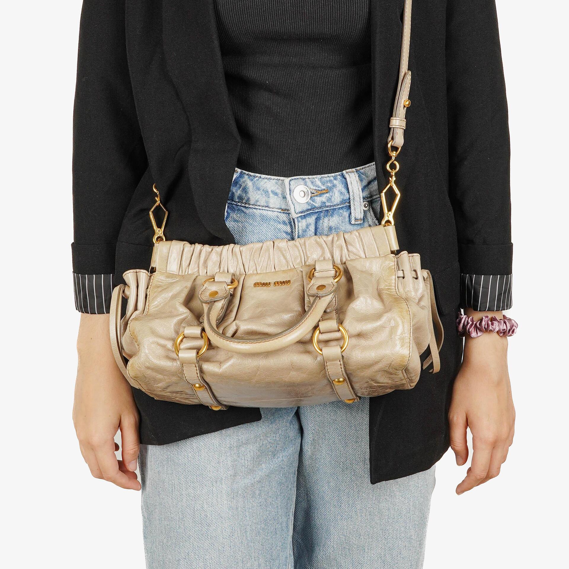 Miu Miu Vitello Satchel-Tasche