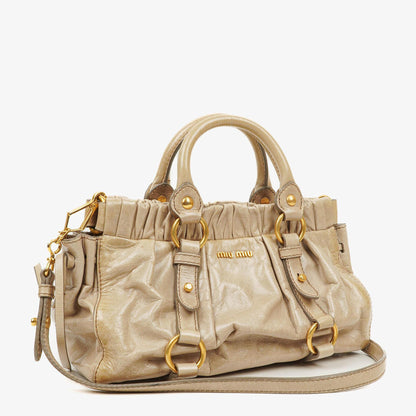 Miu Miu Vitello Satchel-Tasche