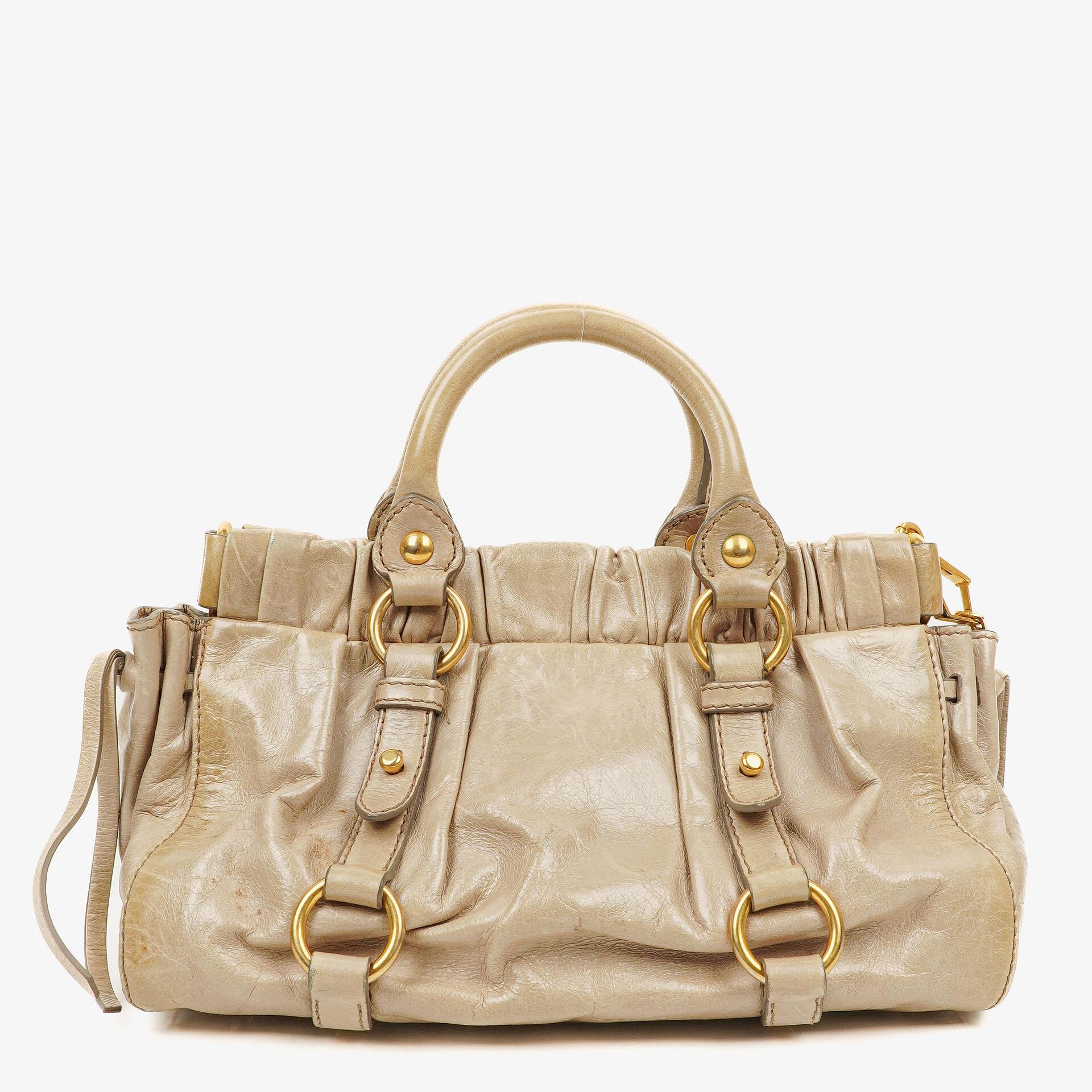 Miu Miu Vitello Satchel-Tasche