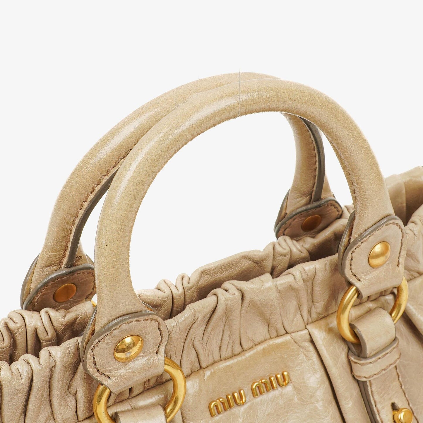 Miu Miu Vitello Satchel-Tasche