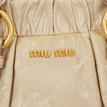 Miu Miu Vitello Satchel-Tasche
