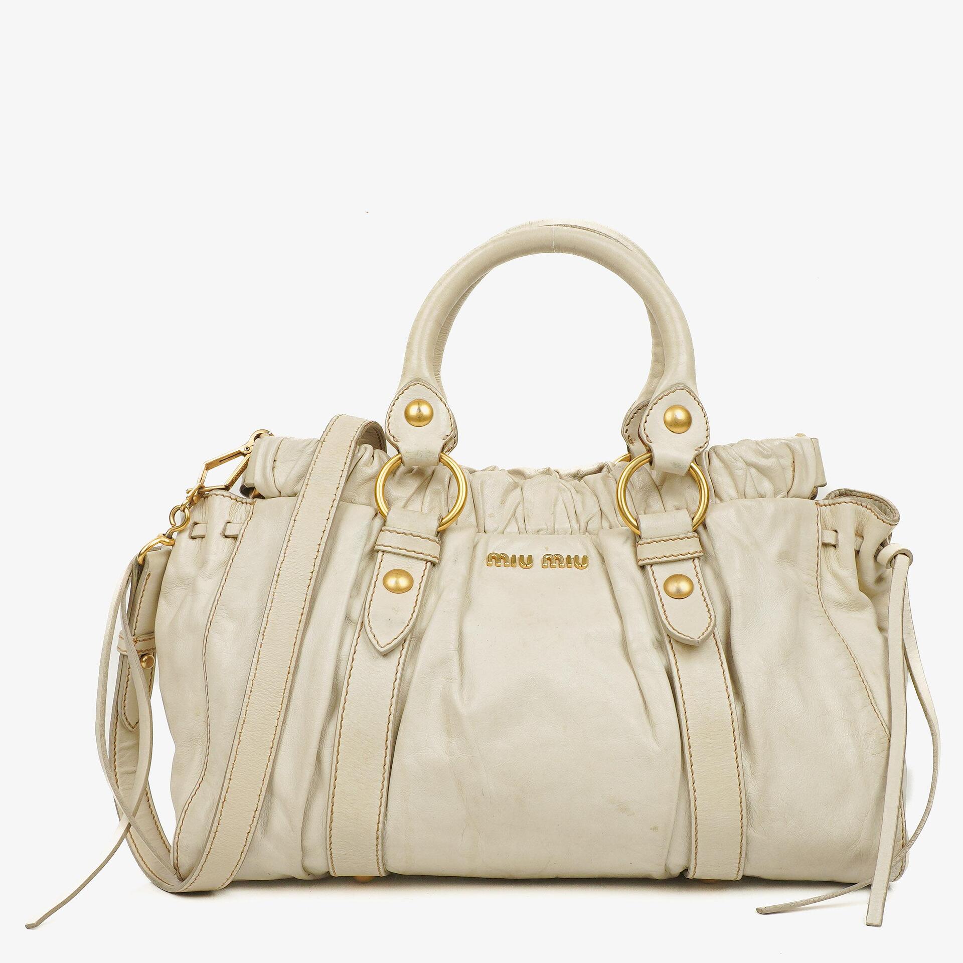 Miu Miu Vitello Satchel Tasche