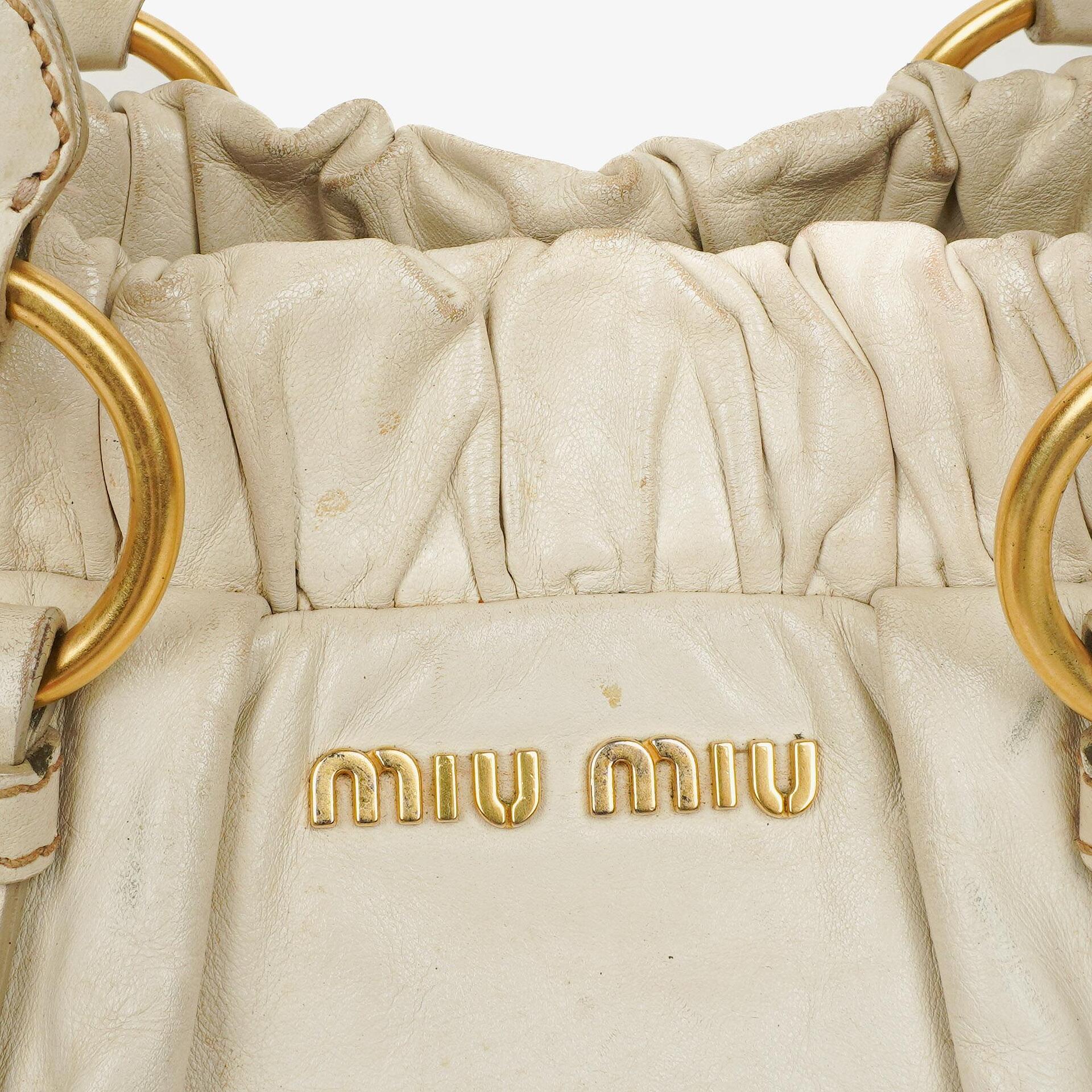 Miu Miu Vitello Satchel Tasche